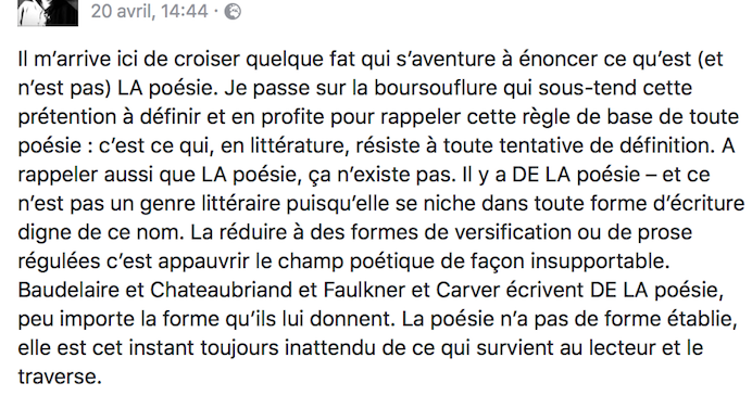 le message